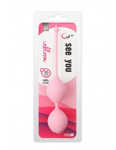 Kulki Gejszy See You In Bloom Duo Balls 36Mm Pink - Kulki Gejszy Podwójne i Pojedyncze - 1