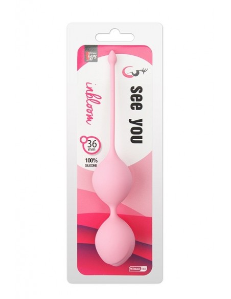 Kulki Gejszy See You In Bloom Duo Balls 36Mm Pink - Kulki Gejszy Podwójne i Pojedyncze - 1