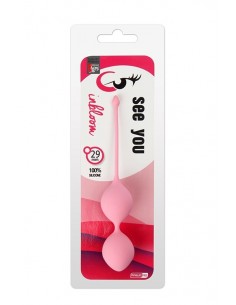 Kulki Gejszy See You In Bloom Duo Balls 29Mm Pink - Kulki Gejszy Podwójne i Pojedyncze - 1