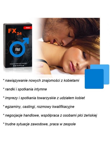 Feromony Dla Mężczyzn Fx24 For Men - Aroma Roll-On 5 Ml - Feromony męskie - 4