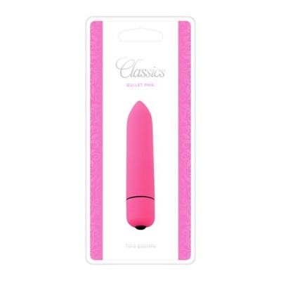 Wibrator Bullet Classics różowy 9x2 cm - 1 2