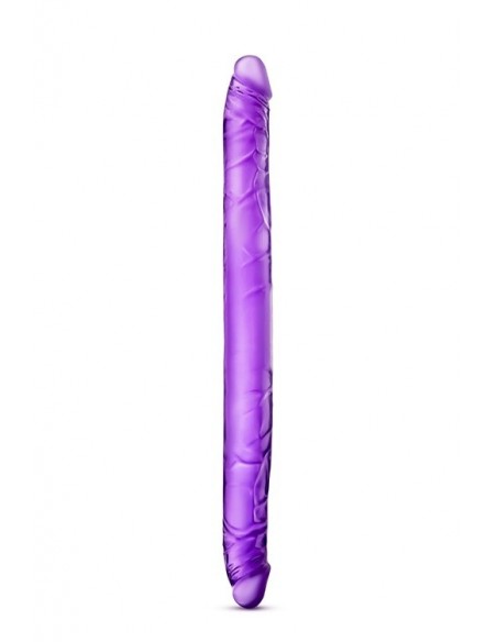 Długie podwójne dildo B-Yours 42,5 cm Fioletowe - Dilda podwójne - 3