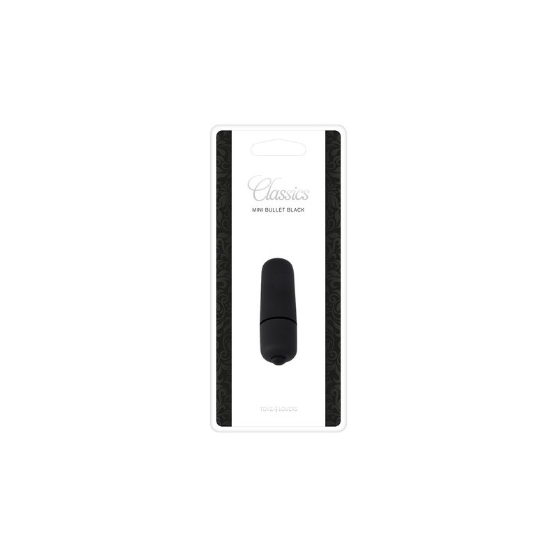 Mini wibrator Bullet Classics 5,5 cm, czarny - 2