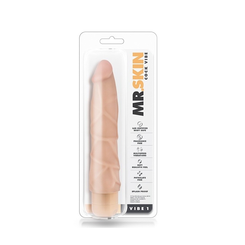 Realistyczny wibrator Cock Vibe 1, regulacja obrotowa, dł. 22,8 cm, Ø 5 cm - 2