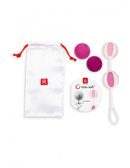 Kulki Gejszy Geisha Balls 2 Pink - Zestawy Kulek Gejszy - 3