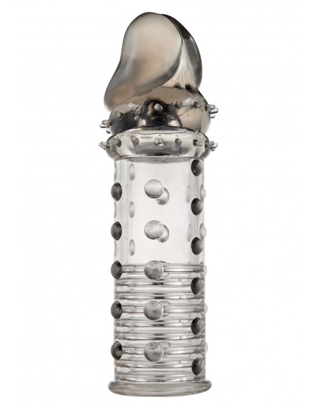 Nakładka Na Penisa Power Stud Sleeve Smoke - Przedłużki i nakładki na penisa - 1