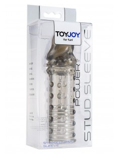 Nakładka Na Penisa Power Stud Sleeve Smoke - Przedłużki i nakładki na penisa - 1 2