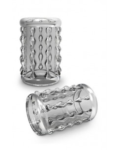 Nakładka Na Penisa  Stay Hard Cock Sleeve 04 Clear - Przedłużki i nakładki na penisa - 1