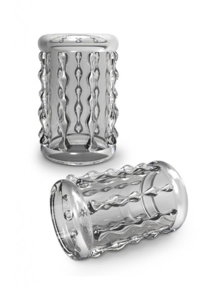 Nakładka Na Penisa  Stay Hard Cock Sleeve 04 Clear - Przedłużki i nakładki na penisa - 1