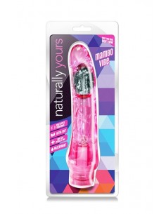 Żelowy wibrator Naturally Yours Mambo Vibe Pink - Wibratory żelowe - 1 2