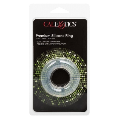 Pierścień erekcyjny Premium Silicone Ring XL - bezszwowy silikon premium, średnica wewnętrzna 3,25 cm - 1 2