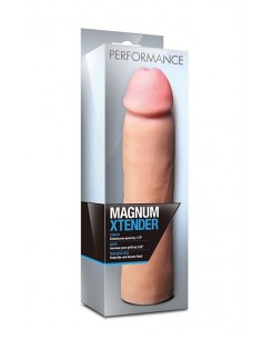 Nakładka Na Penisa Magnum Xtender Beige - Przedłużki i nakładki na penisa - 1 2
