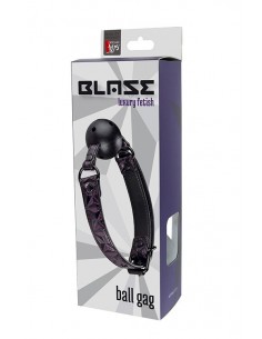 Knebel Blaze Ball Gag Purple - Kneble do ust - 1