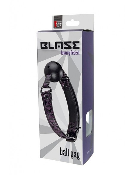 Knebel Blaze Ball Gag Purple - Kneble do ust - 1