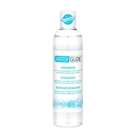 Stymulujący żel intymny Waterglide Cooling 300 ml - 1