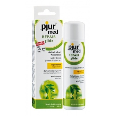 Żel intymny Pjur Med Repair Glide 100 ml Waterbased/Hyaluronan - 1