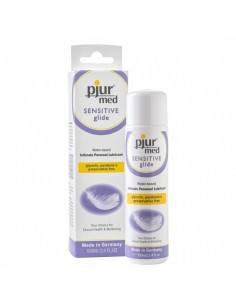 Żel intymny Pjur Med Sensitive Glide 100 ml - Lubrykanty na bazie wody - 1