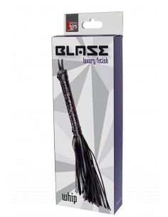 Pejcz BDSM Blaze Whip Purple - Baty, pejcze i packi - 1