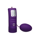 Wibrujące jajko Vibro Bullet Purple – 4 poziomy wibracji, długość 5,5 cm, średnica 3,5 cm - 1
