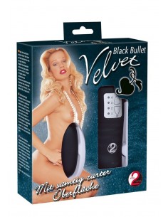 Jajeczko wibrujące Velvet Black Bullet - Wibratory Jajeczka - 1 2