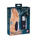 Wibrujące jajko Velvet Bullet Black z 4-stopniową regulacją wibracji, długość 6 cm, średnica 2,5 cm - 2