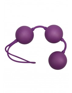 Kulki Gejszy Velvet Purple Balls - Kulki Gejszy Podwójne i Pojedyncze - 1