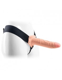 Strapon Fallo Strap On Cavo Real Rapture 8 Flesh - Strap-ony, dilda na pasku bez wibracji - 1