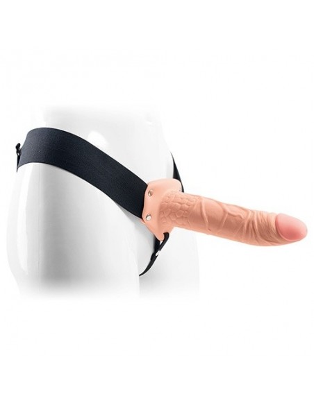 Strapon Fallo Strap On Cavo Real Rapture 8 Flesh - Strap-ony, dilda na pasku bez wibracji - 1