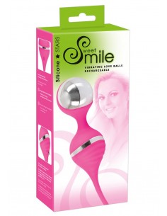 Wibrujące kulki gejszy Smile Vibrating Love - Kulki Gejszy i Jajeczka Wibrujące - 1