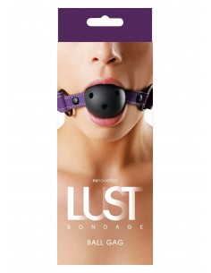 Knebel Lust Bondage Ball Gag Purple - Kneble do ust - 1 2
