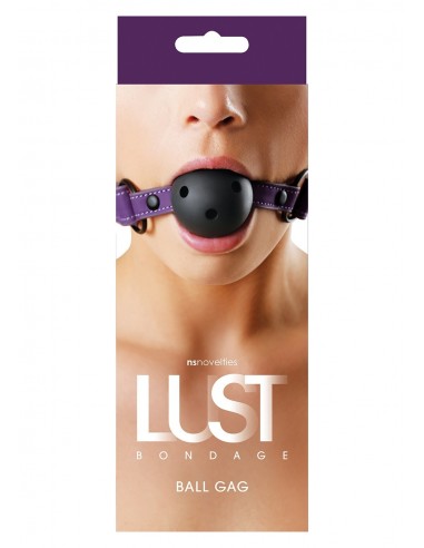 Knebel Lust Bondage Ball Gag Purple - Kneble do ust - 2