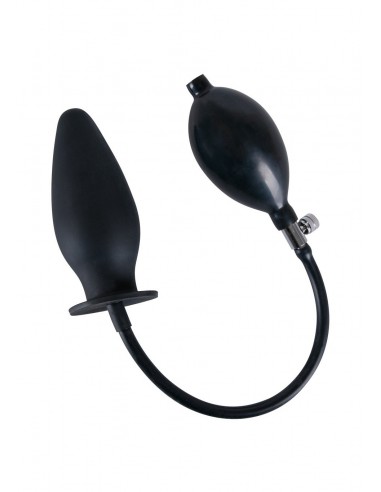 Korek analny pompowany True Black Anal Plug - Korki analne pompowane - 1