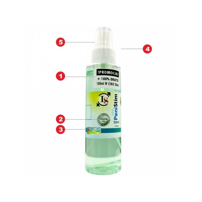 Wzmocnienie erekcji Penistim Spray 50 ml - 2