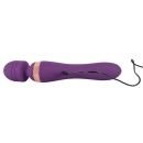 Javida Double Massager – masażer i wibrator 2w1 z ruchomą głowicą kulową i elastyczną szyjką, 21,8 cm - 6