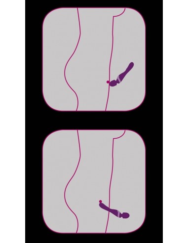 Masażer ciała i łechtaczki Javida Double Massag - Wibratory Magic Wand - 9