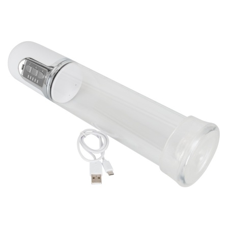Automatyczna pompka próżniowa Rechargeable Pump z przezroczystym cylindrem ze skalą i regulacją podciśnienia, 32 cm - 3