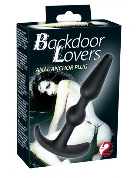 Korek analny Backdoor Lovers Plug - Korki analne silikonowe - 2