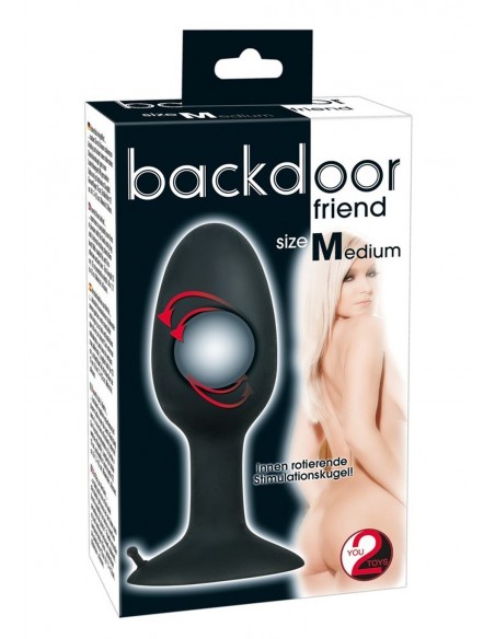 Buttplug Backdoor Friend M - Korki analne pozostałe - 1