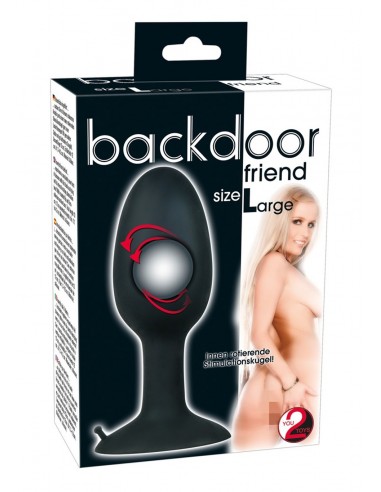 Buttplug Backdoor Friend L - Korki analne pozostałe - 1