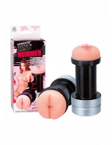 Podwójny Masturbator Dla Wymagających Mężczyzn - Masturbatory i Sztuczne pochwy - 1