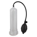 Pompka penisowa Starters Power Pump — mankiet TPE, zawór bezpieczeństwa, skala pomiarowa, cylinder 22 cm, Ø 5,6 cm - 1