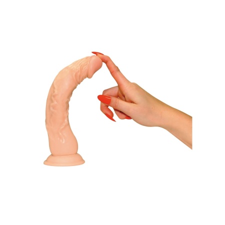 Dildo European Lover ORION z podstawą ssącą i żyłowaną strukturą, 23 cm - 3
