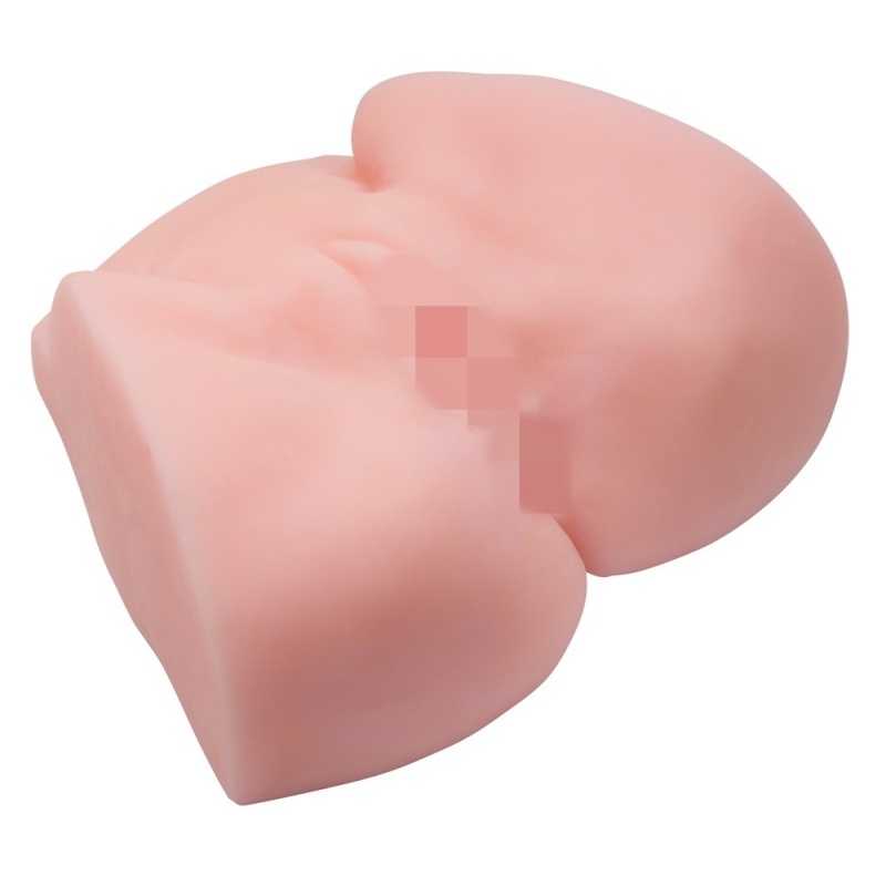 Oxana Pussy and Ass – Masturbator TPR z Kanałem 13 cm, Podwójnym Otworem i Wymiarami 25 × 21 × 9 cm - 3