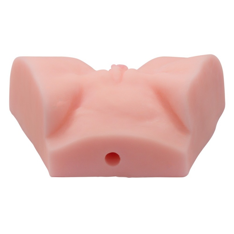 Oxana Pussy and Ass – Masturbator TPR z Kanałem 13 cm, Podwójnym Otworem i Wymiarami 25 × 21 × 9 cm - 4