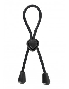 Regulowany Pierścień na Penisa Penisschlaufe - Pierścienie erekcyjne niewibrujące - 1