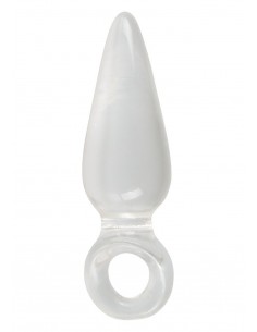Buttplug Finger Plug Clear - Korki analne pozostałe - 1 2