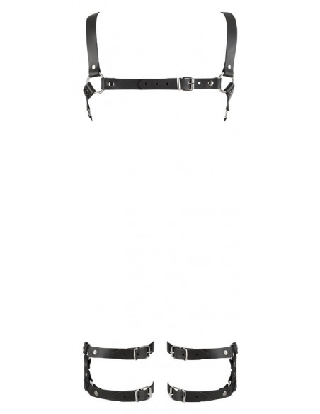 Bielizna erotyczna Leder harness S/M - Body - 5