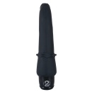 Wibrator analny Classic Silicone Anal-Vibe Black – fakturowany (ząbkowany) wał, 7 programów wibracji, 22 cm długości całkowitej - 4