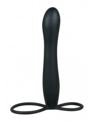 Strapon Anal Special Black Silikon - Strap-ony, dilda na pasku bez wibracji - 1