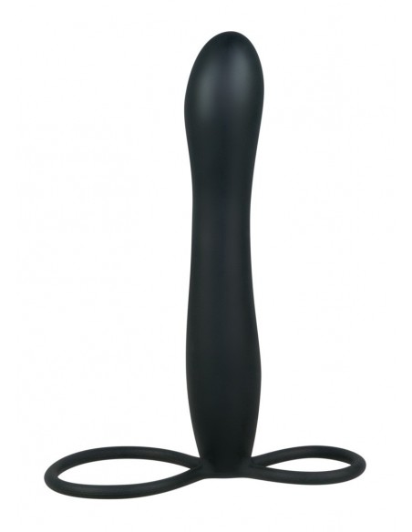 Strapon Anal Special Black Silikon - Strap-ony, dilda na pasku bez wibracji - 1
